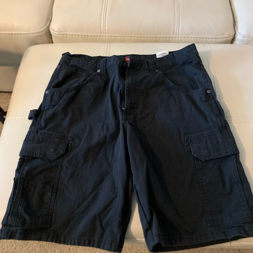 Wrangler Men's Dark Blue Cargo Shorts